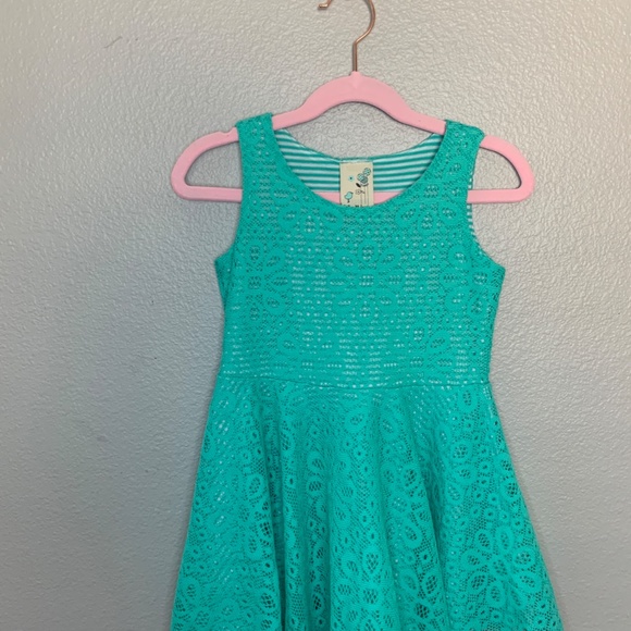 Green Sleeveless Dress, 4T - Picture 3 of 7